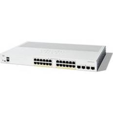 Cisco Catalyst 1200-24P-4X Smart Switch 24 Port GE PoE 4x10GE SFP+ 24 Port GE PoE+