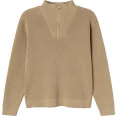 Name It Strickpullover Name It Bluse Strick Noos NkmNesolle Weathered Teak 11-12 Jahre (146-152) Blusen