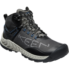 Keen Vandresko Keen Ke Nxis Evo Mid Wp Vandrestøvlette - Magnet/Bright Cobalt