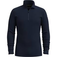Smartwool Classic Thermal Merino Base Layer 1/4 Zip Boxed Underkläder merinoull Färg blå