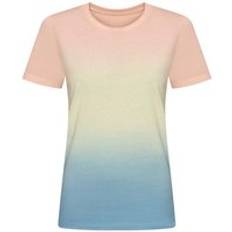 Dip Dye Tie Dye T-Shirt Multi