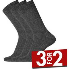 Dovre 3-Pack Ullstrumpor Ull Marin Herr - Grå