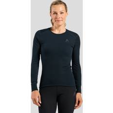 3XL Camisetas Térmicas Odlo Active Warm Eco Camiseta - Azul Marino