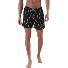 Jack & Jones Återvunnet material Badkläder Jack & Jones Aruba Swimshorts Animal Black, Male, Kläder, Badkläder, Svart
