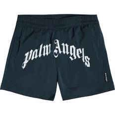 Palm Angels Palm Angels Kids logo-print swim shorts kids Spandex/Elastane/Polyamide/Polyester Blue