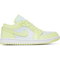 Femme - Jaune Chaussures de Basket Jordan Wmns Air 1 Low Lemonade - White