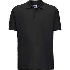 Clothing Ultimate Cotton Pique Polo Shirt Black