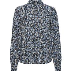 B.Young Blåa Överdelar B.Young Women's blouse Josa Bleu