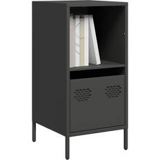 Stål - Svarta Sideboards vidaXL Skänk Svart 35 x 39 x 73.5 cm Sideboard