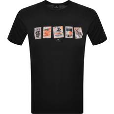 Paul Smith Stamps T Shirt Black