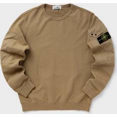 Brown - Sweatshirt Jumpers Stone Island Beige Organic Cotton Sweatshirt V0094 BISCUIT