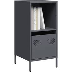Grey - Steel Sideboards vidaXL Anthracite 35 x 39 x 73.5 cm Cold-rolled Steel Sideboard
