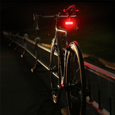 Bike Accessories Tauoh moresk-1200MAh LED Taillight Bicycle Rechargeable Rear Light Bicycle Safety Warning Light Bike Rear Tail Light