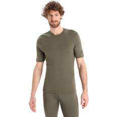 Clothing Icebreaker Merino 175 Everyday Thermo-Kurzarmshirt mit Rundhalsausschnitt Mann Loden Größe