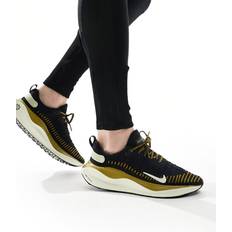 Nike Nike Running React infinity Run Flyknit trainers in black and gold