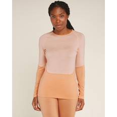 Beige - Oui Couches de base Icebreaker Meino Sonebula Long Sleeve Base Layer