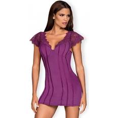 Sexleksaker Obsessive Moketta Chemise, Purple Lila