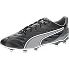 Puma Fotbollsskor Puma Unisex King Pro Fg/Ag fotbollssko, svart vit cool mörkgrå