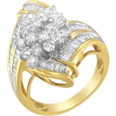 Yellow Rings Haus of Brilliance 10K Yellow Gold Diamond Ring Yellow