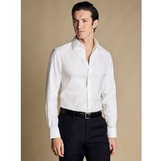 Non-Iron Twill Shirt 14H/33/S, WHITE