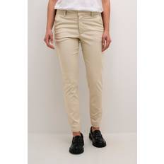 Natur Bukser & Shorts Kaffe Hose 'Lea' beige