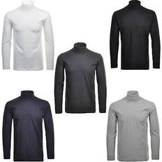 Rollkragenpullover - Weiß RAGMAN Herren, Shirt, Longsleeve Casual Bequem sitzend, Weiss