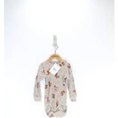 Beige Bodysuits Polarn O. Pyret Baby Bodysuit Beige 9-12m x