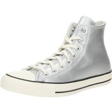 Converse Chuck Taylor All Star Hi Silvriga, höga sneakers-Silver