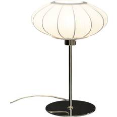 Belysning Aneta Mamsell 45 cm Krom/Vit Bordslampa
