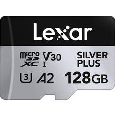 Memory Cards & USB Flash Drives LEXAR Professional SILVER PLUS UHS-I V30 SDXC Card 128GB
