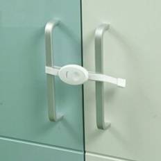 1pc Child Safety Cabinet Door Handle Lock Baby Proofing Cabinet Protection Lock