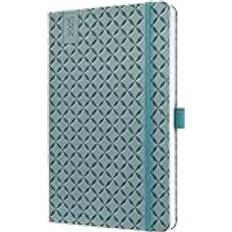 Sigel Jolie Diary 2025 Approx A5 Hardcover Thermo PU Week To View Flair 135x203x16 mm Ocean Blue