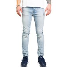 Only & Sons Pants & Shorts Only & Sons Skinny Jeans, male, Blue, Blue Worn Out Effect Jeans Men