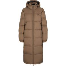 Dickies Women Coats Dickies Women's Alatna Long Puffer Coat Mushroom