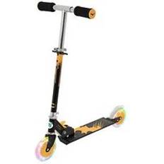 Batman Folding Inline Scooter With Led Wheels Black/Yellow