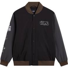 Vans Man Buitenkleding Vans Crazy Eddy Baseball Jacket - Black/Asphalt