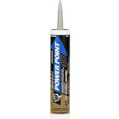 Gray Putty & Building Chemicals 18939 10 oz Power Point 300 Acrylic Urethane Elastomeric Sealant, Aluminum Gray - Pack of 12