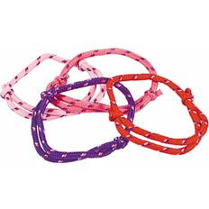 Quartz Jewelry Fun Express valentine's day friendship rope bracelets adjustable nylon multi-color Multicolor