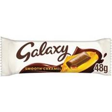 Galaxy Smooth Caramel + Milk Chocolate Bar 48 g (Pack of 24)