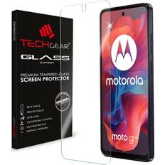 Screen Protectors TechGear tempered glass screen protector motorola moto g04, moto g24, moto e14