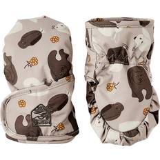 Beige Mittens Children's Clothing Hestra Kid's Hygge Mitt Gloves - Brown
