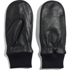 M Wanten Pieces Pcnellie New Leather Mittens 4547309 Black sort