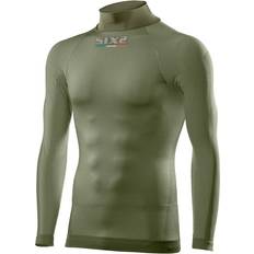 Elastano/Lycra/Spandex Camisetas Térmicas Sixs Ts3 Long Sleeve Base Layer Grün XS-S Mann