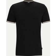 HUGO BOSS T-skjorter HUGO BOSS Grunnleggende T-skjorte Black