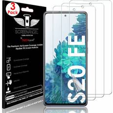 Screen Protectors TechGear 3x (tpu) full coverage screen protector for samsung s20 fe s20 fe 5g