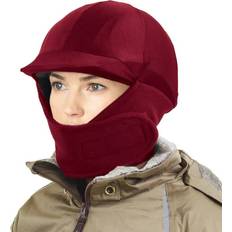 Riding Helmets Ovation Ovation Winter Helmet Cover Burgundy (One Size)