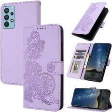 Samsung Galaxy A52 Wallet Cases GANGXUN SEG MALL, Case for Samsung Galaxy A52 Wallet Case Flip Folio Book Kickstand Protective PU Leather Magnetic Closure With Card Slot Stand