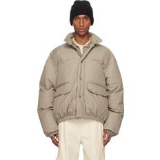 Our Legacy Beige Inhale Puffa Jacket DOUBLEGANGER BEIGE IT