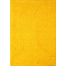 High Pile Carpets THE RUGS Myshaggy Solid Design 120 - Yellow cm