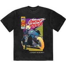 Comics t-shirts short sleeves ghost rider spirit reborn r500z